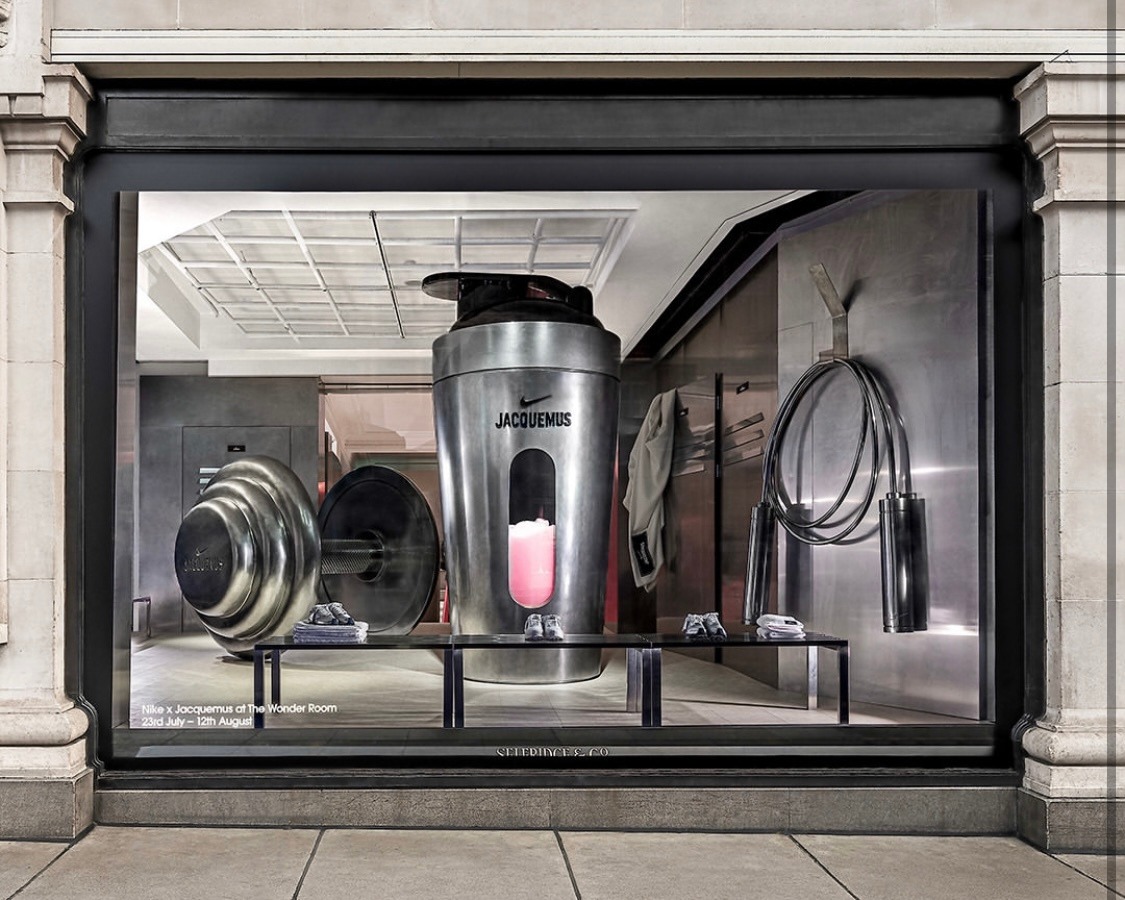 Jacquemus and Nike joi pop-up store in London