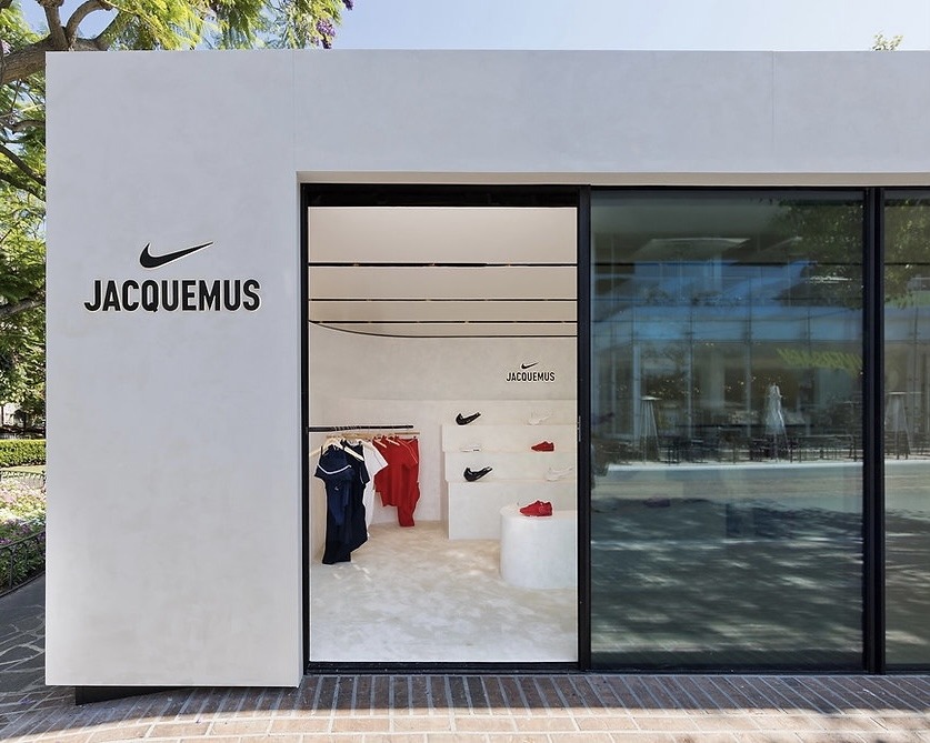 Jacquemus and Nike pop-up store in Los Angeles