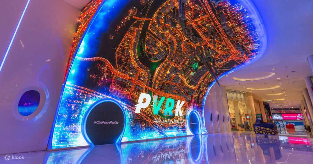 Challenge reality at VR Park, one of Dubai's nightlife attractions 