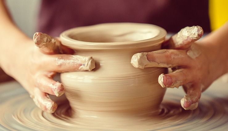 Pottery Remaining art from ancie Iran