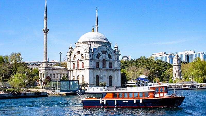 Where is the Bosphorus Strait? Geographical location