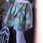 New jacquard coat model
