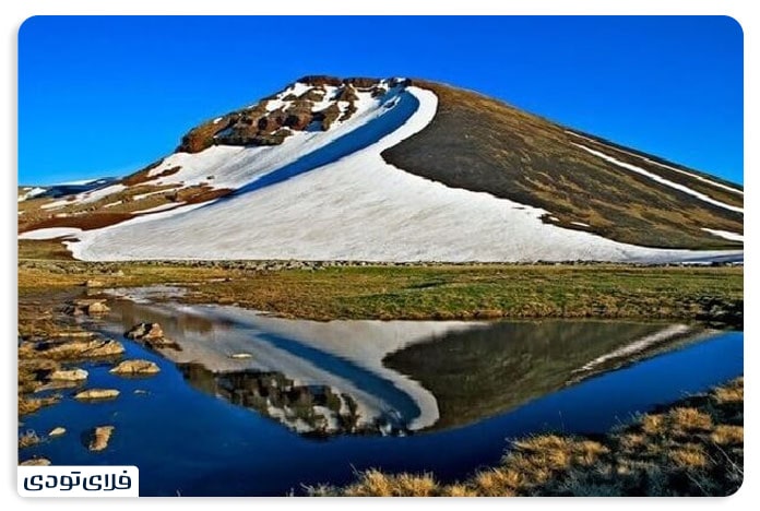 Aragats volcanic mouain