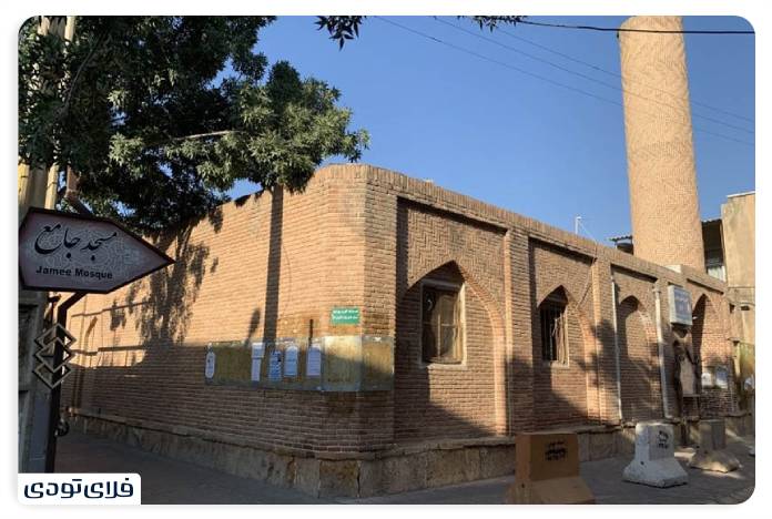 Red mosque of Mahabad