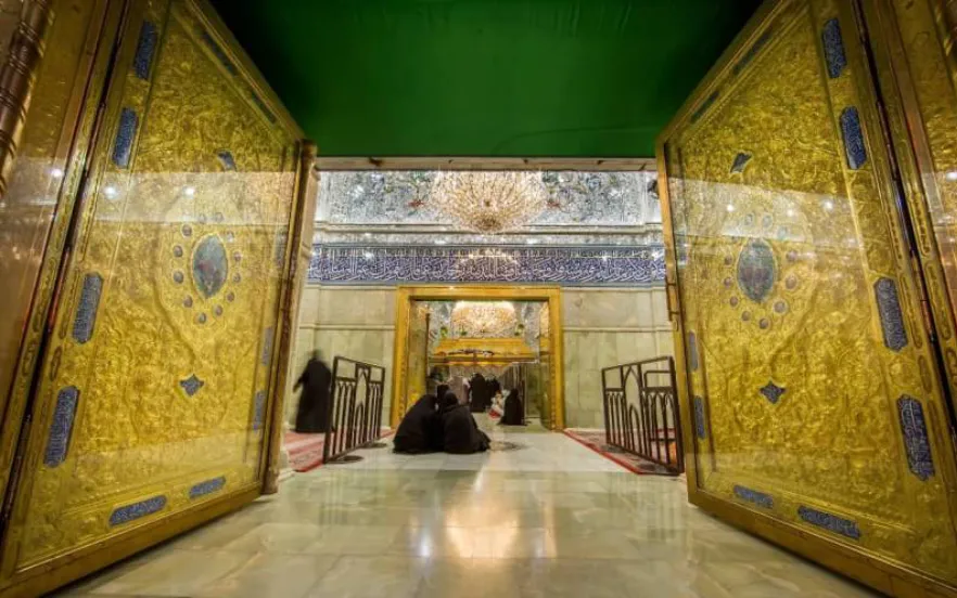 Shrine of Imam Hossein Useful information for an informed and pleasa pilgrimage 3 The doors of the shrine of Imam Hossein (AS)