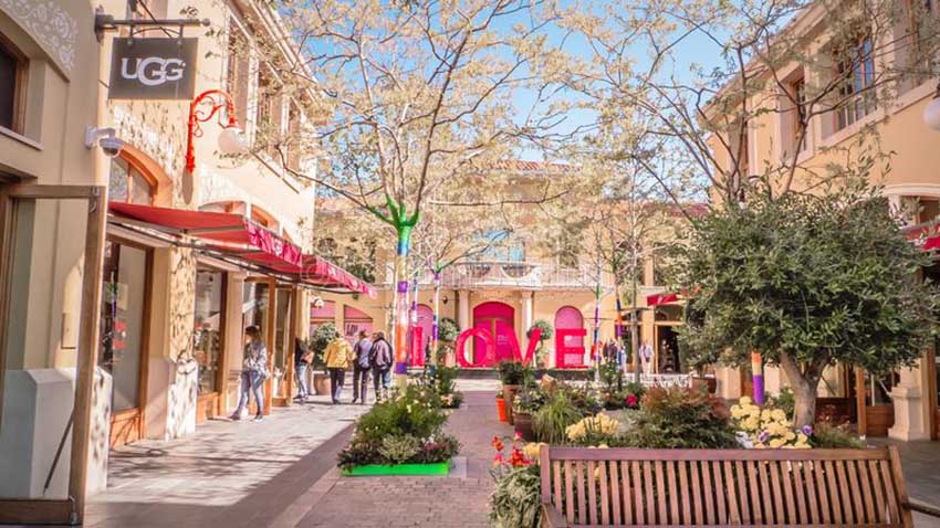 The village of Las Rosas in Madrid