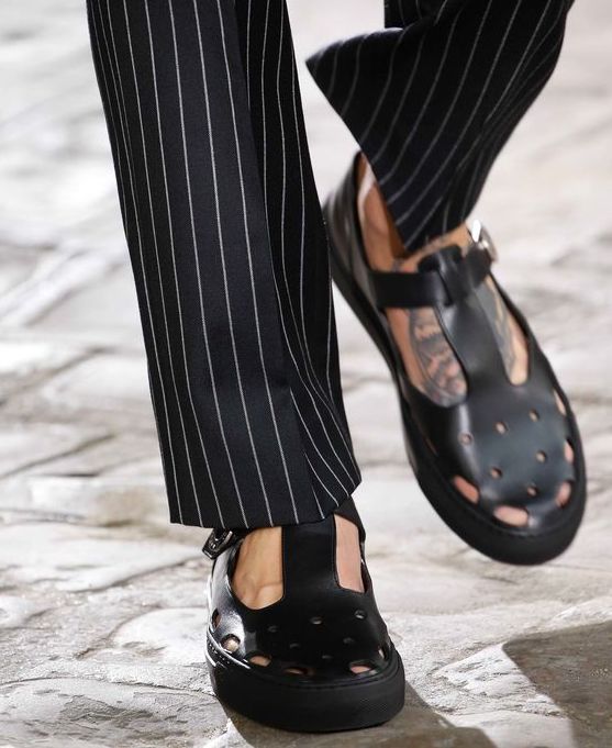 Mary Jane shoes in men's style