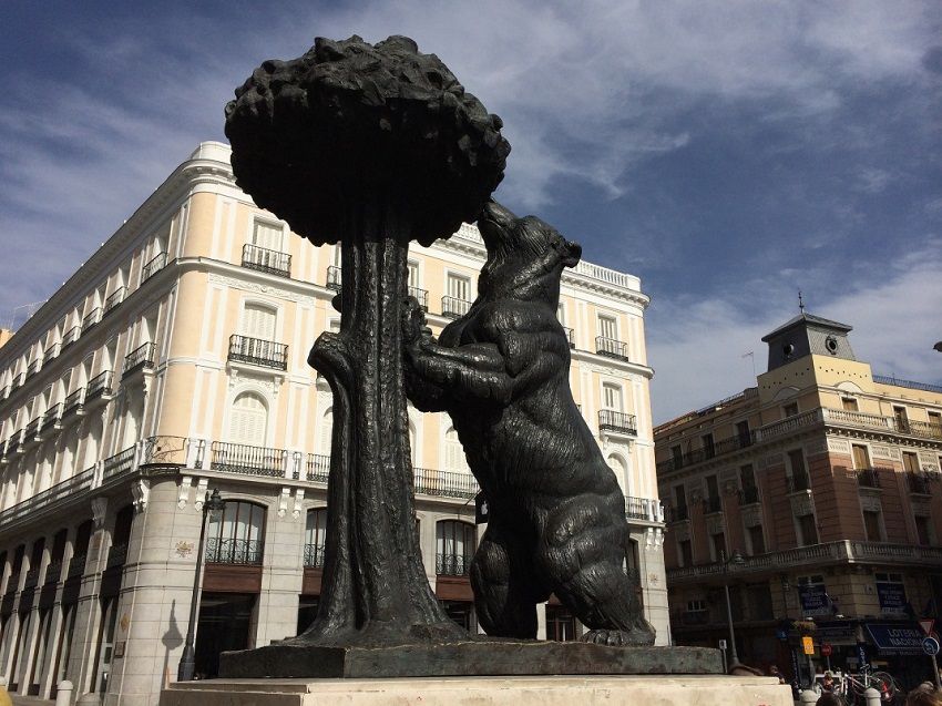 The symbol of the city of Madrid