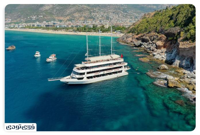 Boat ride in Alanya