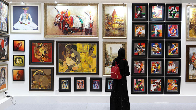 Cartoon Art Gallery is one of the most famous art galleries in Dubai