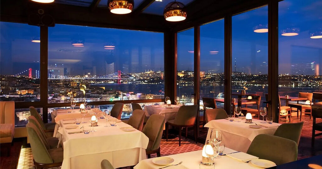 Vogue restaura in the list of the most expensive restauras in Istanbul