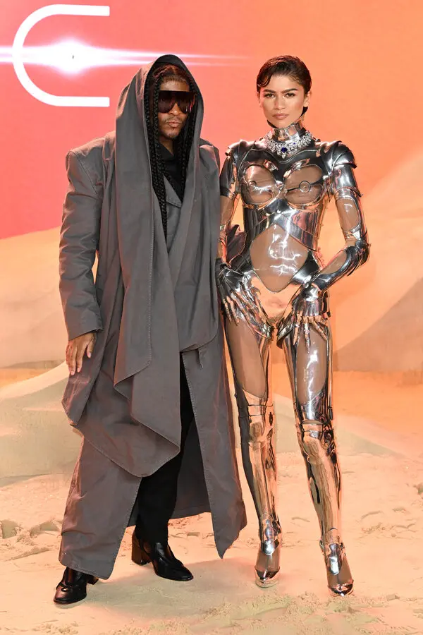 Zendaya robot dress - designed by Love Roche 