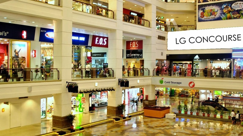 3- Berjaya Times Square; Shopping ceer with indoor theme park