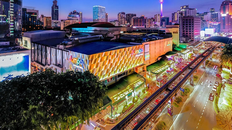 5- Sungei Wang (Sungei Wang Plaza); One of the oldest shopping ceers in Kuala Lumpur