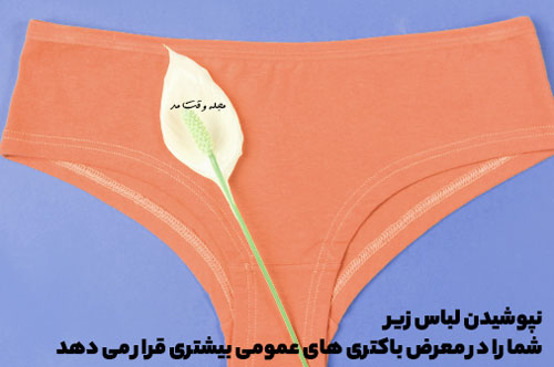 Not wearing underwear exposes you to more general bacteria and skin disease