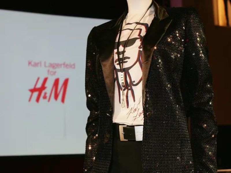 Joi collection of Karl Lagerfeld and H&M brand