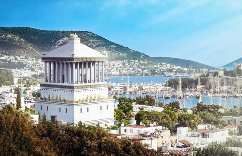 Ruins of Halicarnassus tomb