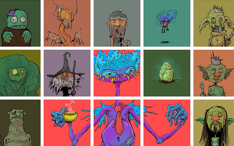 Collection cc0 nft Goblin Town