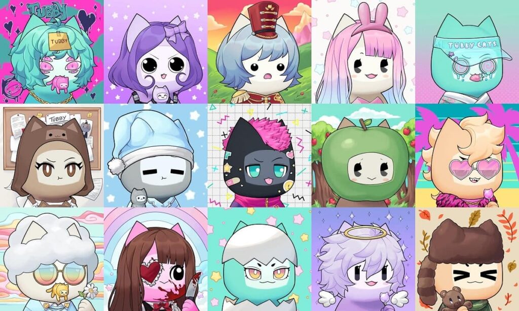 nfts of cc0 Tabi Kats