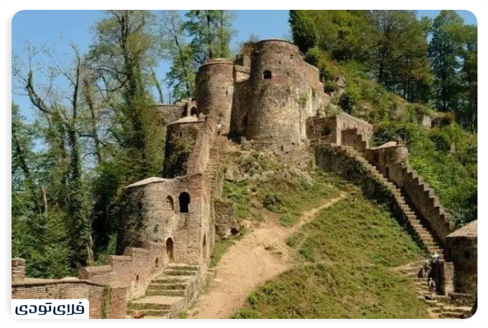 The reason for naming Rudkhan Castle