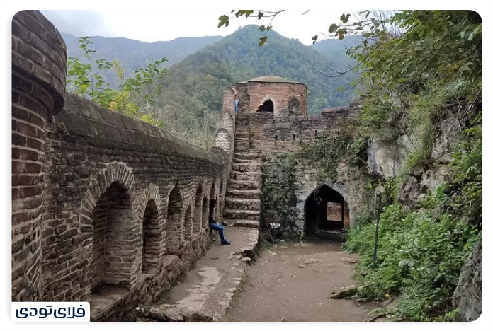 Rudkhan Castle and surrounding attractions + guard towers 
