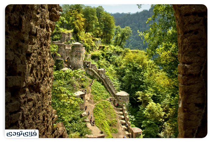 Where is Rudkhan Castle?
