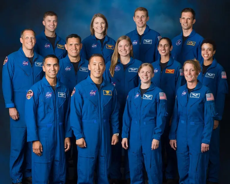Yasman Muqbali among NASA astronaut trainees, photo source: NASA, photographer: unknown