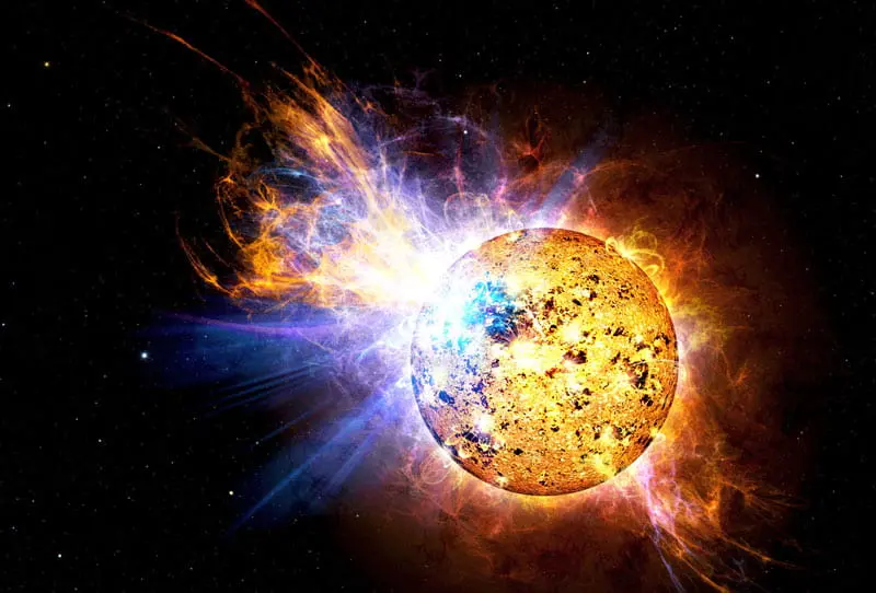Photographer: Unknown NASA satellite image of the sun, photo source: NASA website