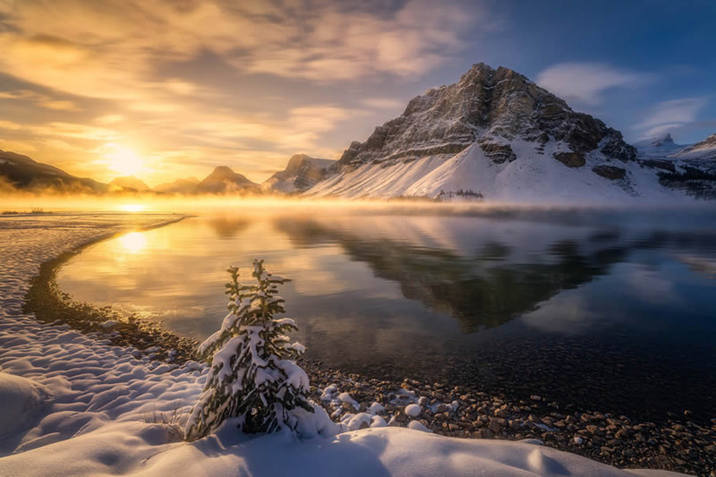 Lake wier in <a href=