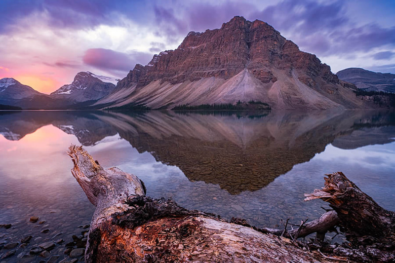 Mouain view at dawn
