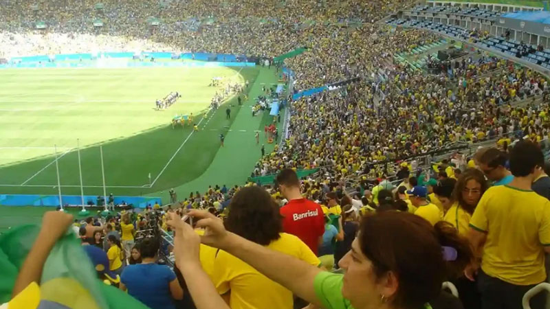 Iroducing Maracana Stadium; The largest stadium in Brazil