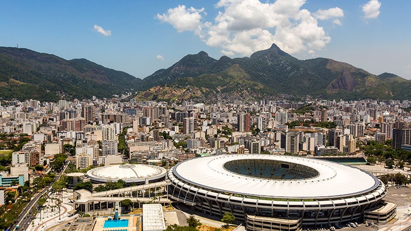 Renovation of Maracana Stadium in Brazil