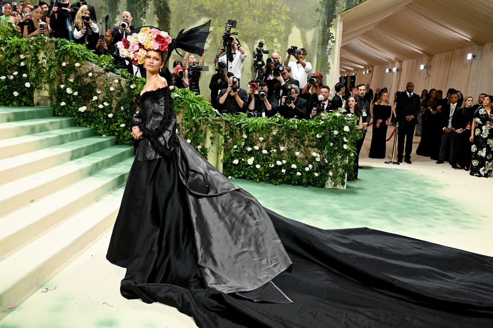 Zendaya Met Gala 2024 in a John Galliano dress