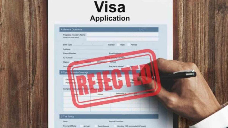 visa application rejection; Photo Source: Linkedin, Photographer: Unknown