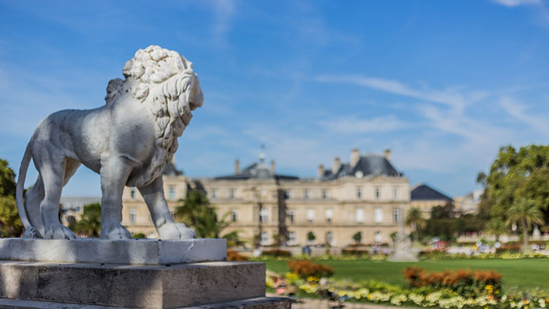 Luxembourg Gardens is one of the attractions of Paris
