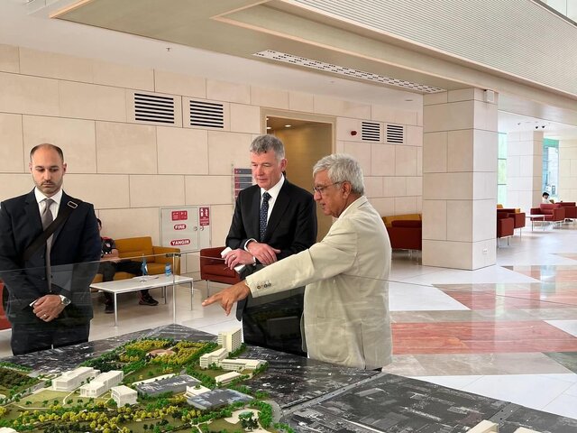 The head of MI6 visited Azerbaijan