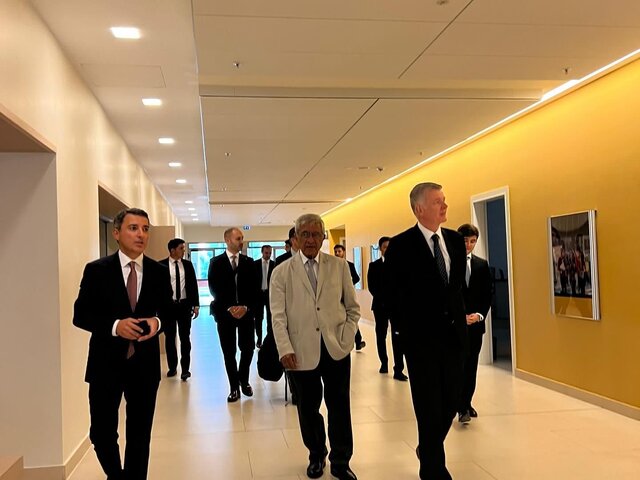 The head of MI6 visited Azerbaijan