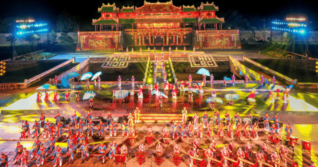 A picture of Vietnam's Hue Festival 