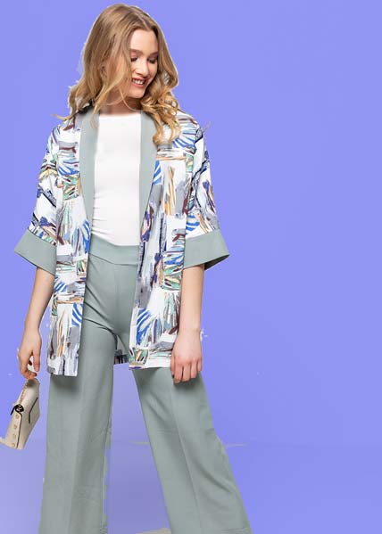 Women's coat and pa set