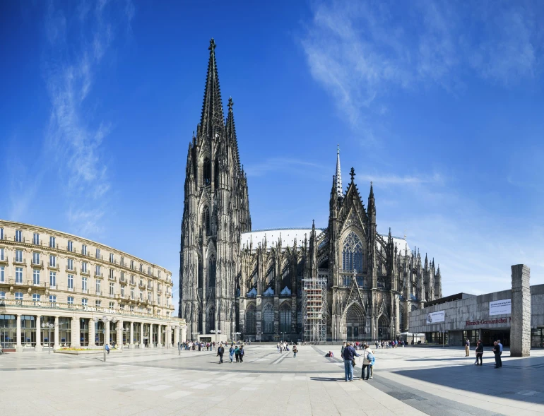 Differe parts of Cologne Cathedral