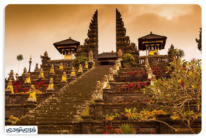 Besakih Temple is one of the attractions of Bali