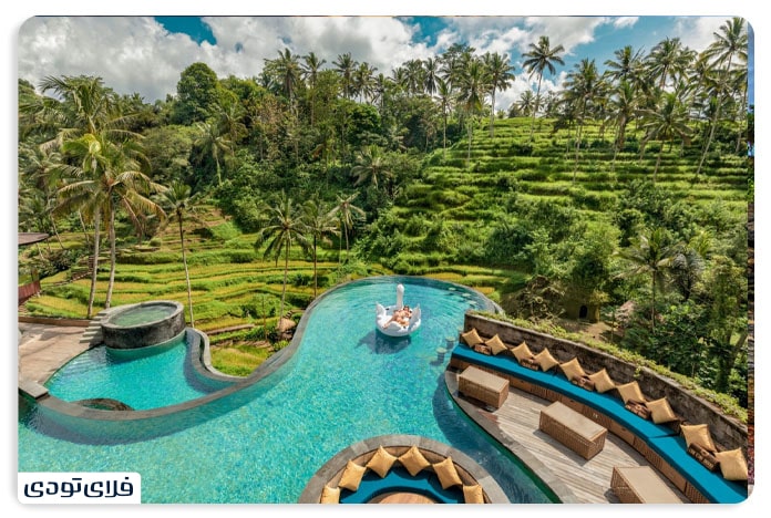 Ubud area of ​​Bali