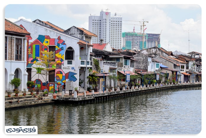 Malacca city in Malaysia