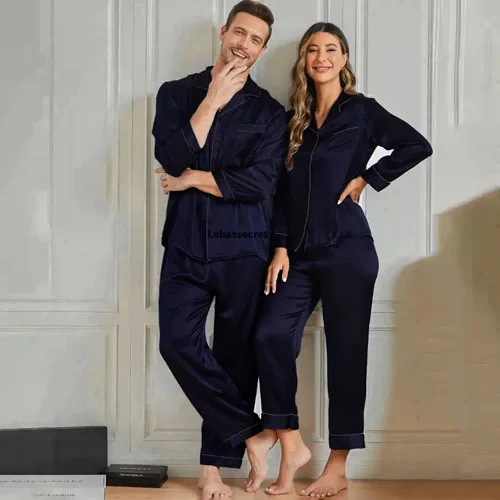   Silk satin pajamas