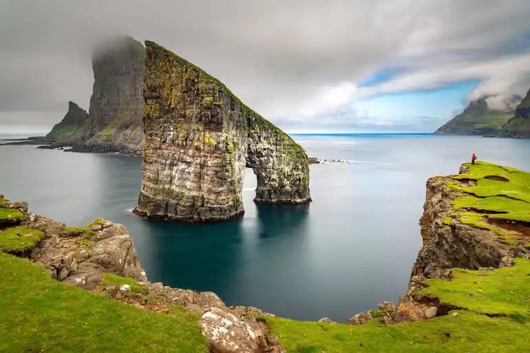 The best route to reach the Faroe Islands