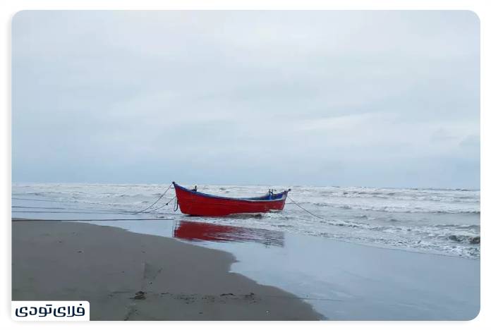 Sarkhrood Beach
