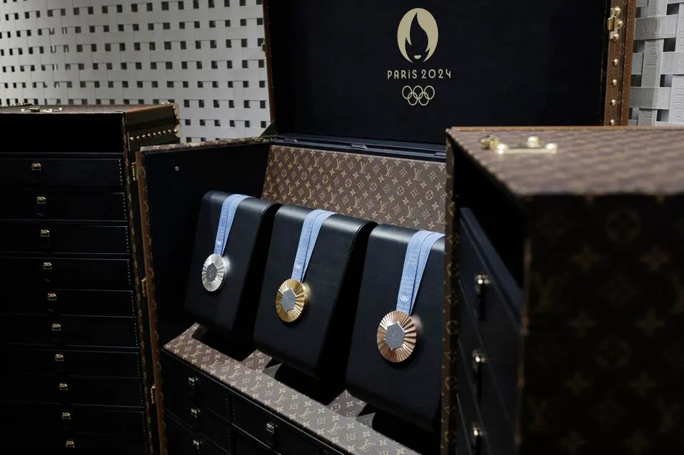 The Paris 2024 Olympic medals were designed by Chaumet.