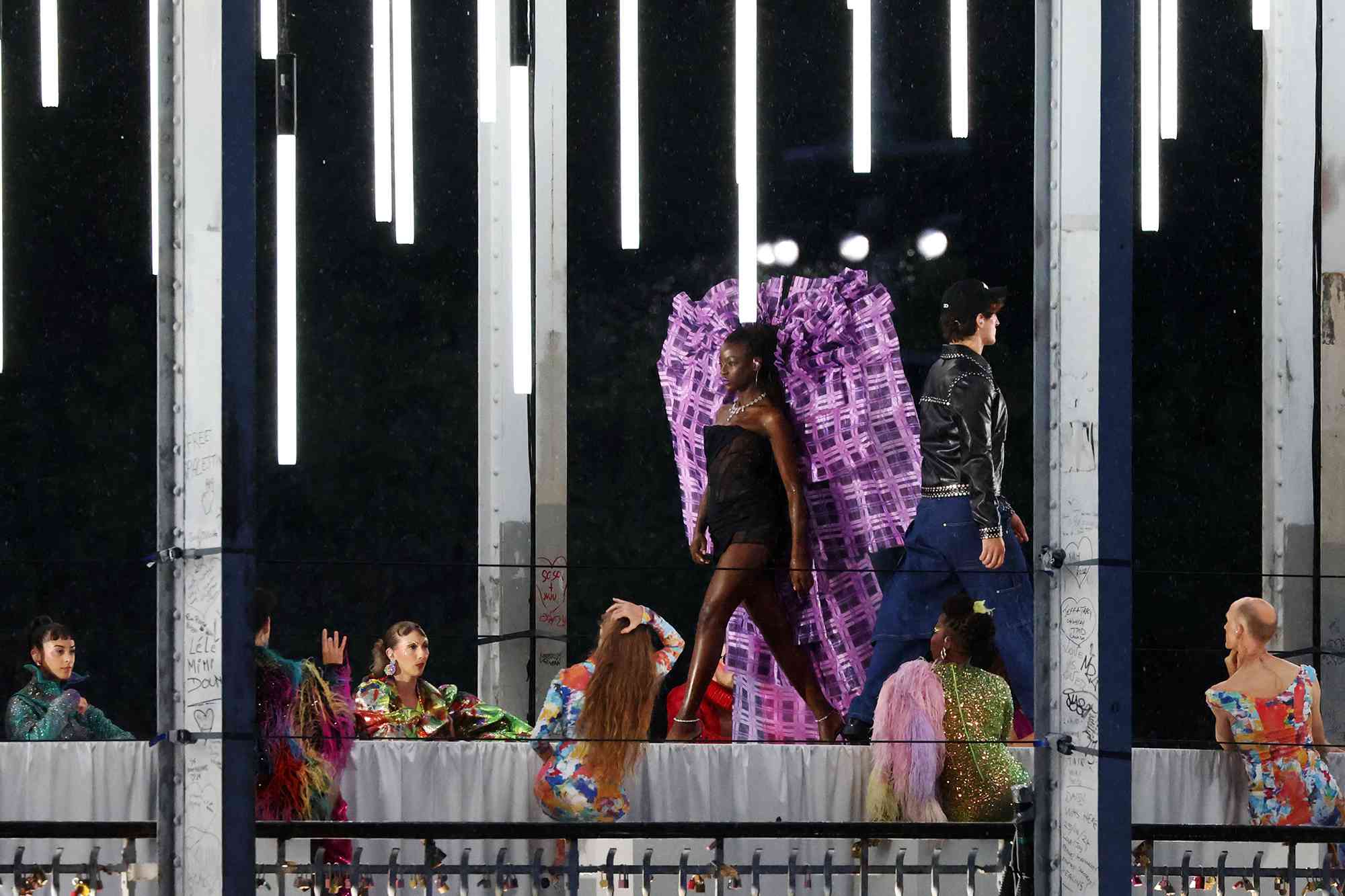 Paris 2024 Olympics opening ceremony fashion show
