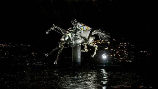 Knight of the Olympic opening ceremony