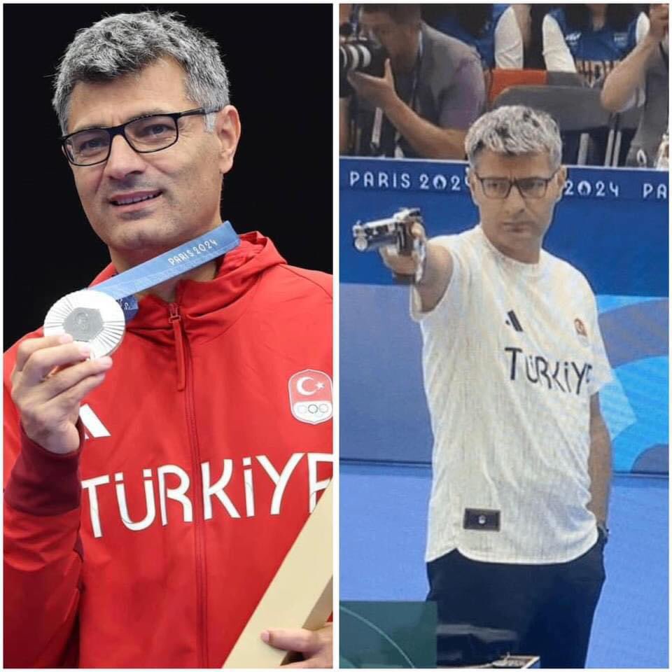 The shooter of the Turkish team made some noise
